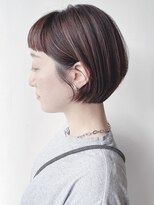 モリオフロムロンドン 原宿本店(morio from London) 【morio 原宿】丸み　ショートボブ　オン眉