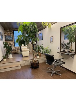 ＜愛甲石田駅◆徒歩１分＞緑とウッドの柔らかさが特徴のリラックスできる空間で寛ぎのサロンタイムを…＊