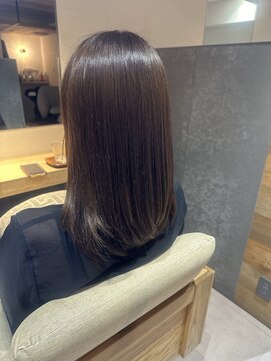 ブルーム ヘア デザイン ドゥーエ(bloom hair design due) グレージュ 「髪質改善×塚口美髪トリートメント」