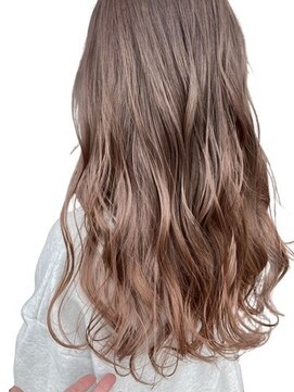 レオンカラー 天神大名店(LEON COLOR) ピンクベージュ/髪質改善カラー/20代/天神大名