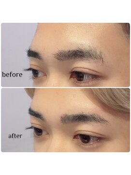 ロク 高田馬場(lok) ナチュラルストレート眉毛【高田馬場 アイブロウサロン lok】