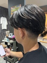 スウェル 柏店(Swell)&nbsp;MEN’S HAIR/ブルーブラック/フェザーパーマ/柏