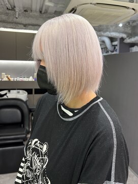 ロテ 名古屋 名駅店(Lote.) ミディアムヘア/デザインカラー/フェイスフレーミング/名古屋