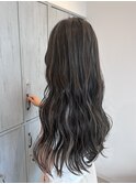 ハイライト/ハッシュカット/クラゲヘアー/黒髪カタログ/一宮