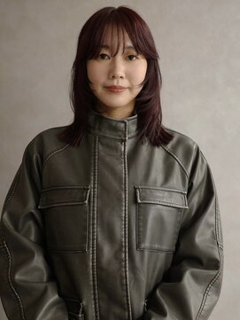 ワインレッド/ミディアムレイヤー