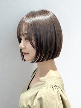 ボブ/所沢/髪質改善/トリートメント/縮毛矯正/白髪染め/美髪艶髪