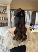 結婚式/お呼ばれヘア/ヘアセット/ヘアアレンジ
