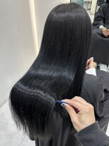 ジーナ 吉塚(Zina) 美髪 ブルーブラック【福田れん】吉塚美容室 髪質改善 暗染め