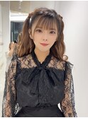 ヘアアレンジ/カチモリヘア/アンブレラカラー/前髪/藤沢美容院