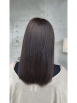 ツヤと髪 クリム(crim)&nbsp;髪質改善エステカラー　ミディアム　白髪染め　30代　40代