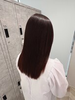 アッシュ 宮前平店(Ash)&nbsp;大人セミロング×髪質改善縮毛矯正