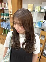 プランタンアヴェダ(printemps AVEDA)&nbsp;ロングレイヤーブリーチ無しベージュ