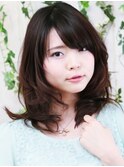 ミディアムレイヤーパーマ