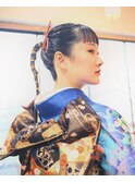 卒業式ヘアアレンジ☆