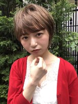 ビューイースト 亀戸 錦糸町(VIEW EAST)&nbsp;丸みショート/ミルクティーベージュ/大人かわいい