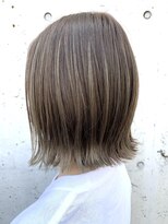 レーヴ(Reve)&nbsp;切りっぱなしbob×mat　beige　highlight　color【レーヴ】