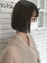 アニー ヘアーアンドスパ(Anniy) ぱっつんボブ/お客様にフィットする長さ、ボリュームに◎