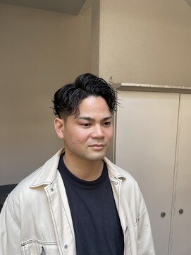 ウェルネス(Wellness) スパイラルパーマサイドパート韓国マッシュルーキーパーマ2