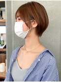 【Lond表参道 伊杏】ヘアドネーション 耳かけショート 骨格矯正
