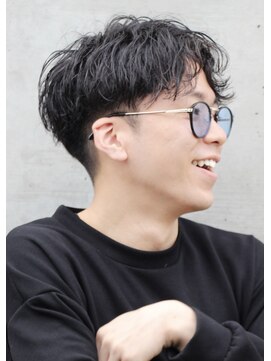 ネクストフォーヘアー(NEXT for hair) 黒髪 パーマ ナチュラル 刈り上げ ウェット 濡れ髪 ツーブロ