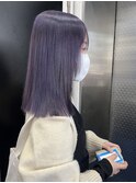 #ジュエリーラベンダー#ロングボブ