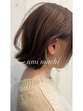 ウミマチ(umi machi) umi machi 外ハネミニマムBob 2022/12/1
