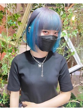 アルク(A.R.K) 水色とシルバーグレージュ
