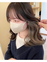 ルシュカイチマルニ(Rasca102)&nbsp;インナーカラーシルバーベージュ