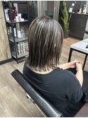 ハイライトケアブリーチショートヘアショートボブショートカット