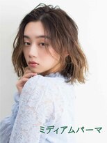 タイト(tyto)&nbsp;ミディアムパーマ　【tyto hair&eyelash】