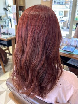 バブ バイネオリーブ(Bab by neolive) ダブルカラー レッドブラウン ボルドーカラー