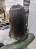 【髪質改善】カット+ハイブリッドカラー+水素トリートメント