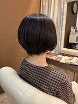 ヘアデザインスペース イチエ(hair design space i chi e) ミニマムなボブスタイルでおとな上品シルエット