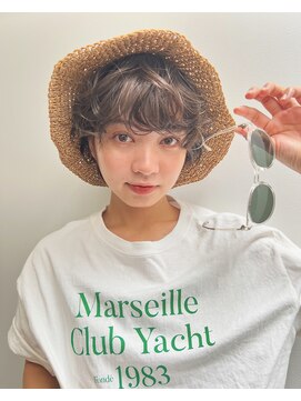 トレス(TRESS) 大人ショート　ウェーブパーマ　ショートボブ　ニュアンス