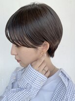 ソーコ 渋谷(SOCO) マッシュショートヘアくびれショート黒髪ショートカット前髪あり