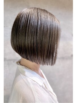 グランアージュ 錦糸町(grandage) ショートボブ/切りっぱなしボブ/丸みボブ/ミニボブ/グレージュ2