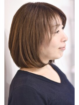 ジール プラス 西明石駅前店(zeal plus) 【前下がりボブレイヤー】