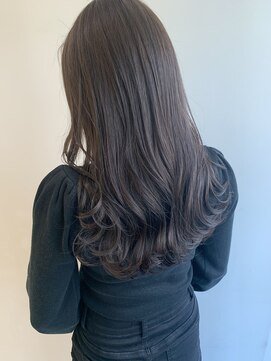インビテーション(invitation) ◎ラベンダーアッシュカラーと秋冬レイヤースタイル◎
