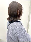 ＊耳かけボブミディアムレイヤーミディボブ大人ボブ30代40代3