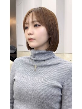 サンド 鹿児島中央(sand) ボブ/韓国ボブ/タッセルボブ/縮毛矯正/似合わせカット]