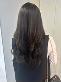 ダークグレージュ　透明感カラー　髪質改善トリートメント　艶髪