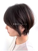 【バッサリカット】　初めてのショートへア