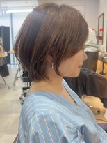 ビュー フクオカ(VIEW FUKUOKA)&nbsp;大人似合わせ30代40代50代イメチェンショート×ネビージュカラー