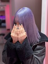 ダズリングディア(Dazzling Deer)&nbsp;ペールラベンダー/ブルーラベンダー/パープル/切りっぱなし/美髪