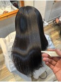 シンプル縮毛矯正