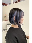 フルインナーカラーボブ