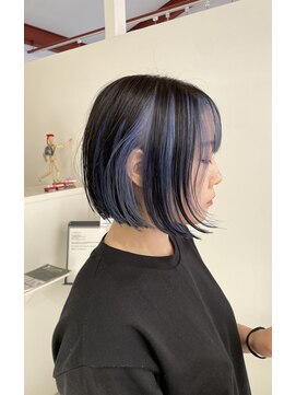 ブリックマウントヘアメイク(Blic mt hair make) フルインナーカラーボブ