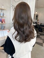 シェル 津山の手店(shel)&nbsp;大人可愛い大人美人くすみカラーアッシュグレーベージュ