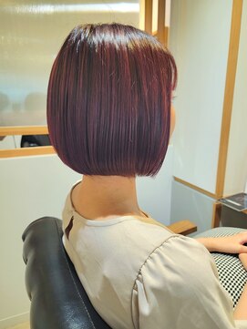 エニィ 池袋西口(Any) くびれヘア/アプリコットオレンジ/ハイライトカラー/池袋