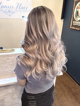 ラニシス ヘアー(Lanisis Hair) バレイヤージュ★シルバー